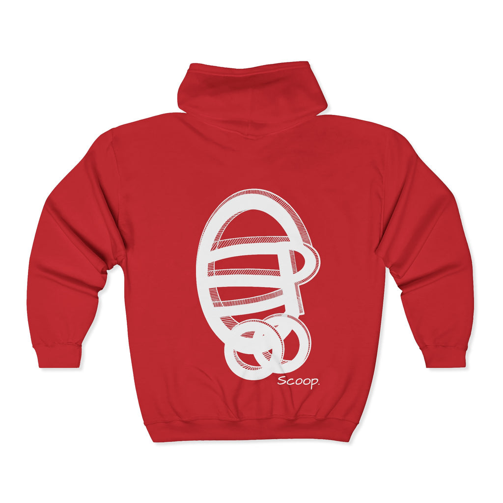 Scoop Zip Hoodie