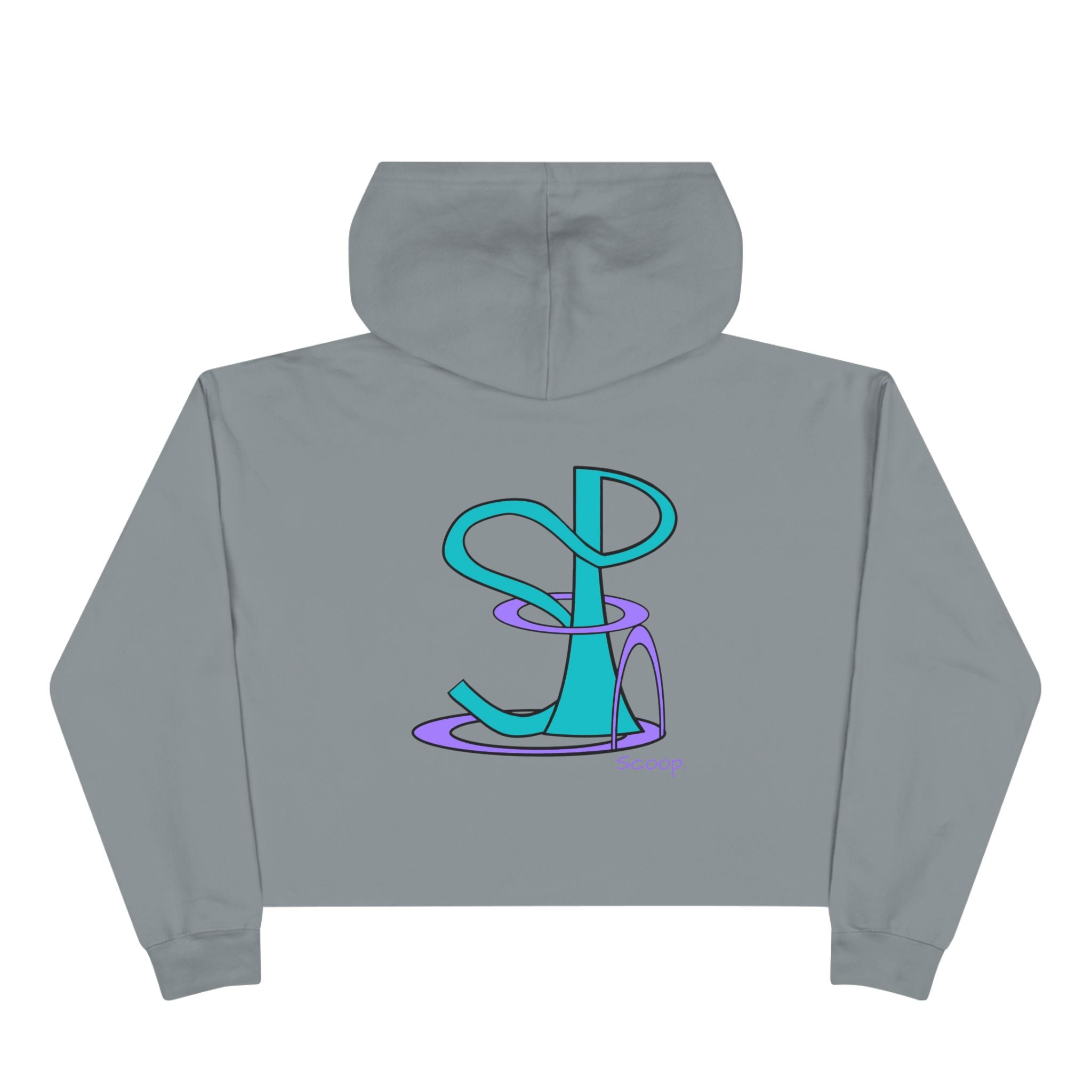 Cropped Scoop Hoodie
