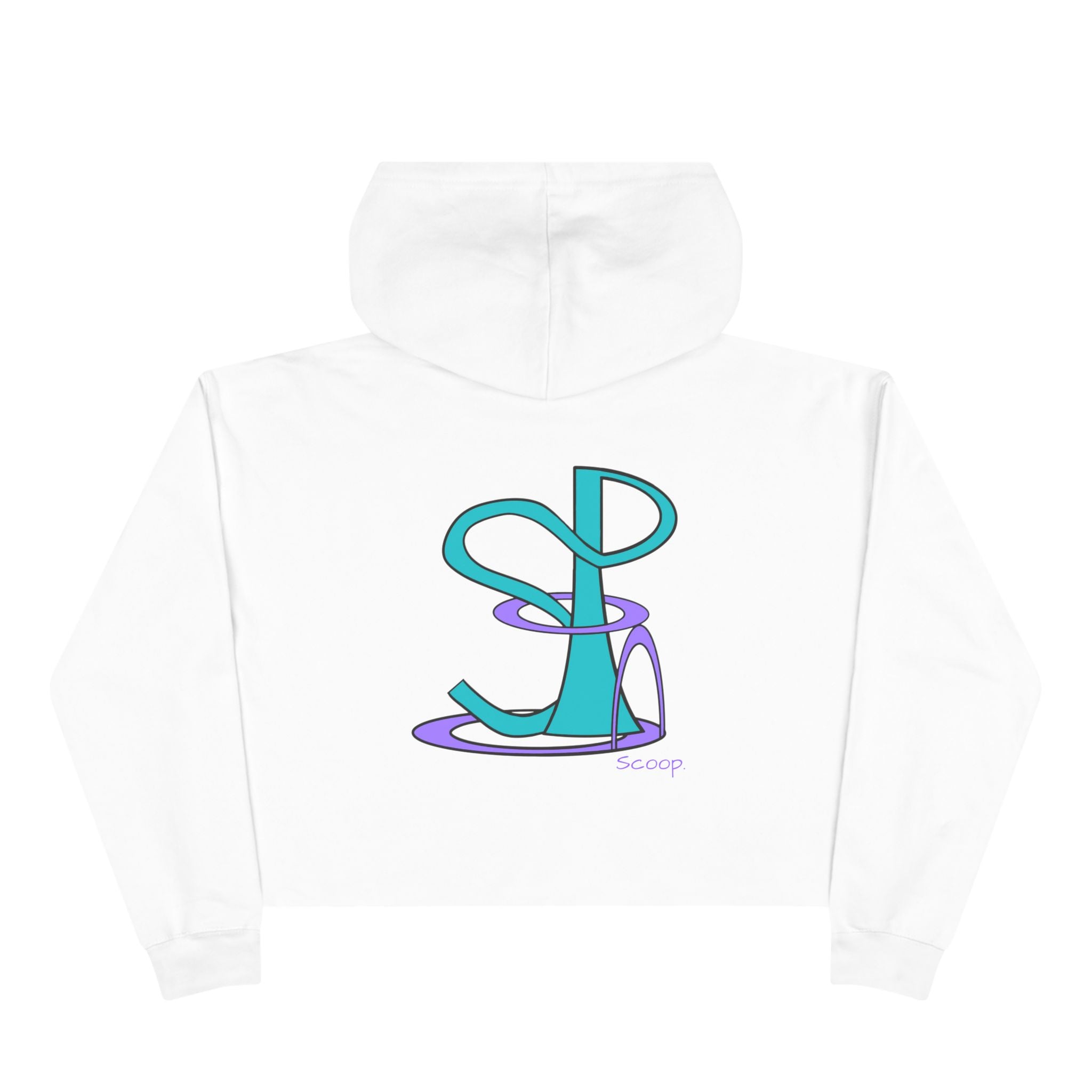 Cropped Scoop Hoodie