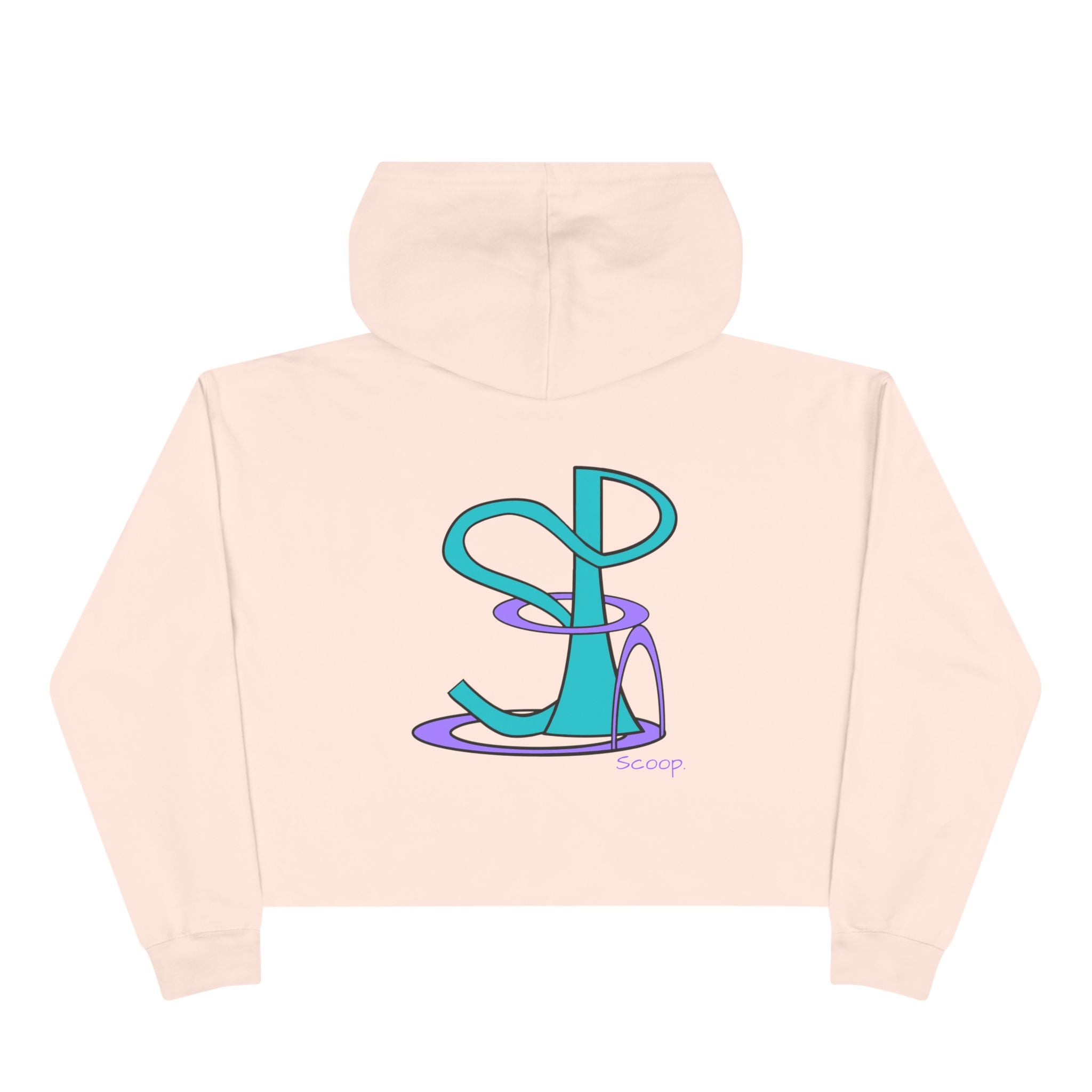 Cropped Scoop Hoodie