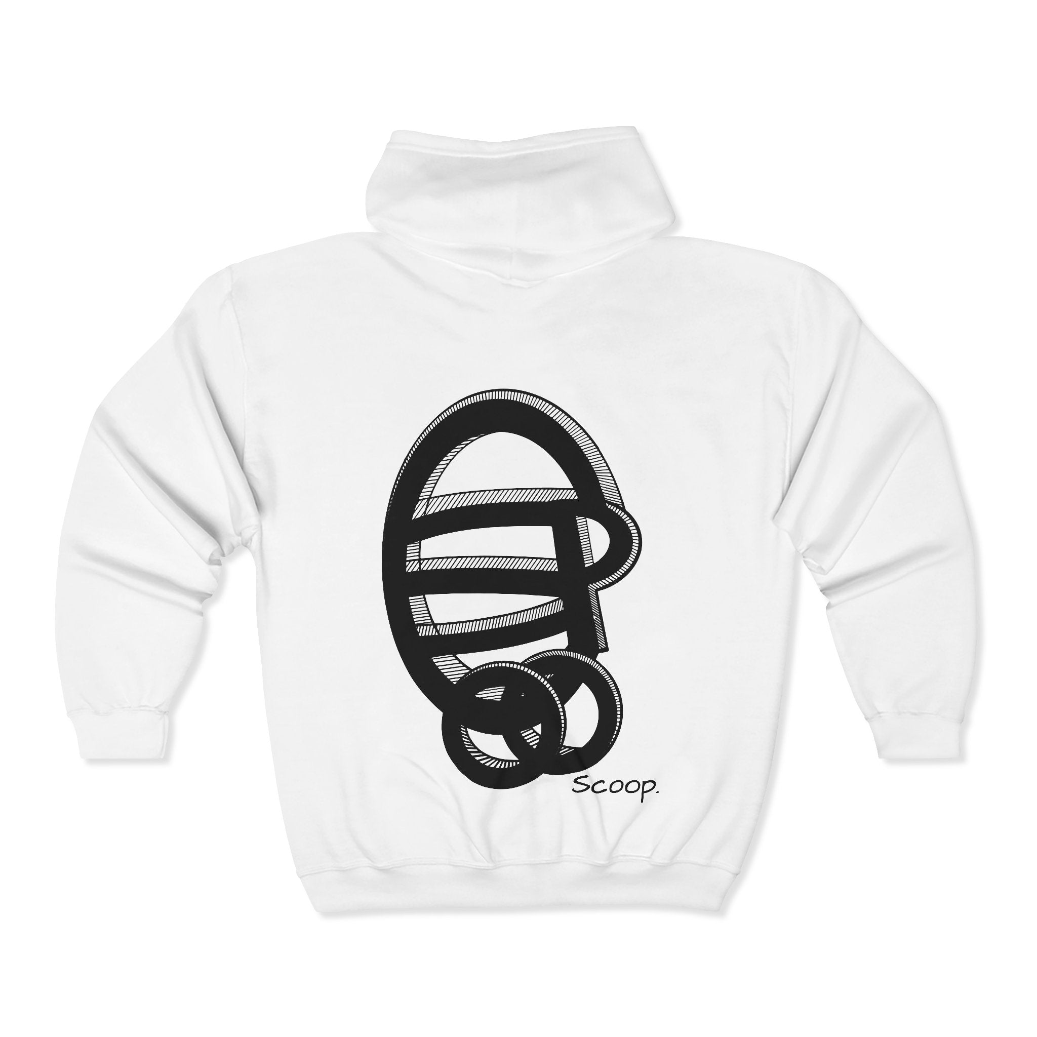 Scoop Zip Hoodie